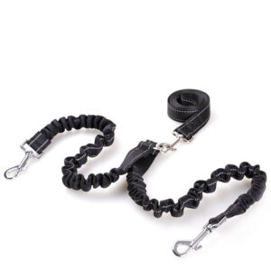 Double Headed Dog Pull Rope Retractable Dog Leash
