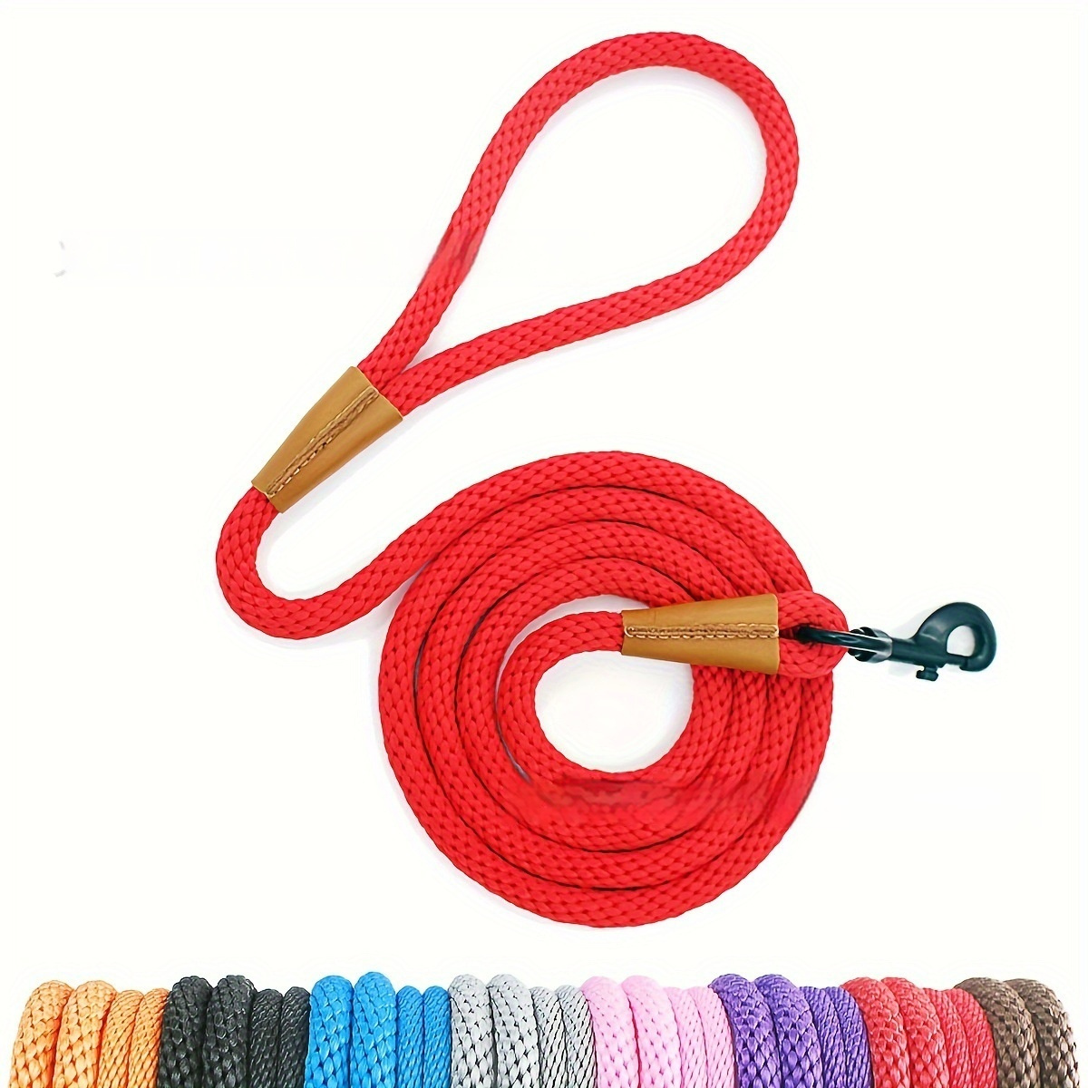 Medium To Large Dog Purple Dog Leash - Image 8