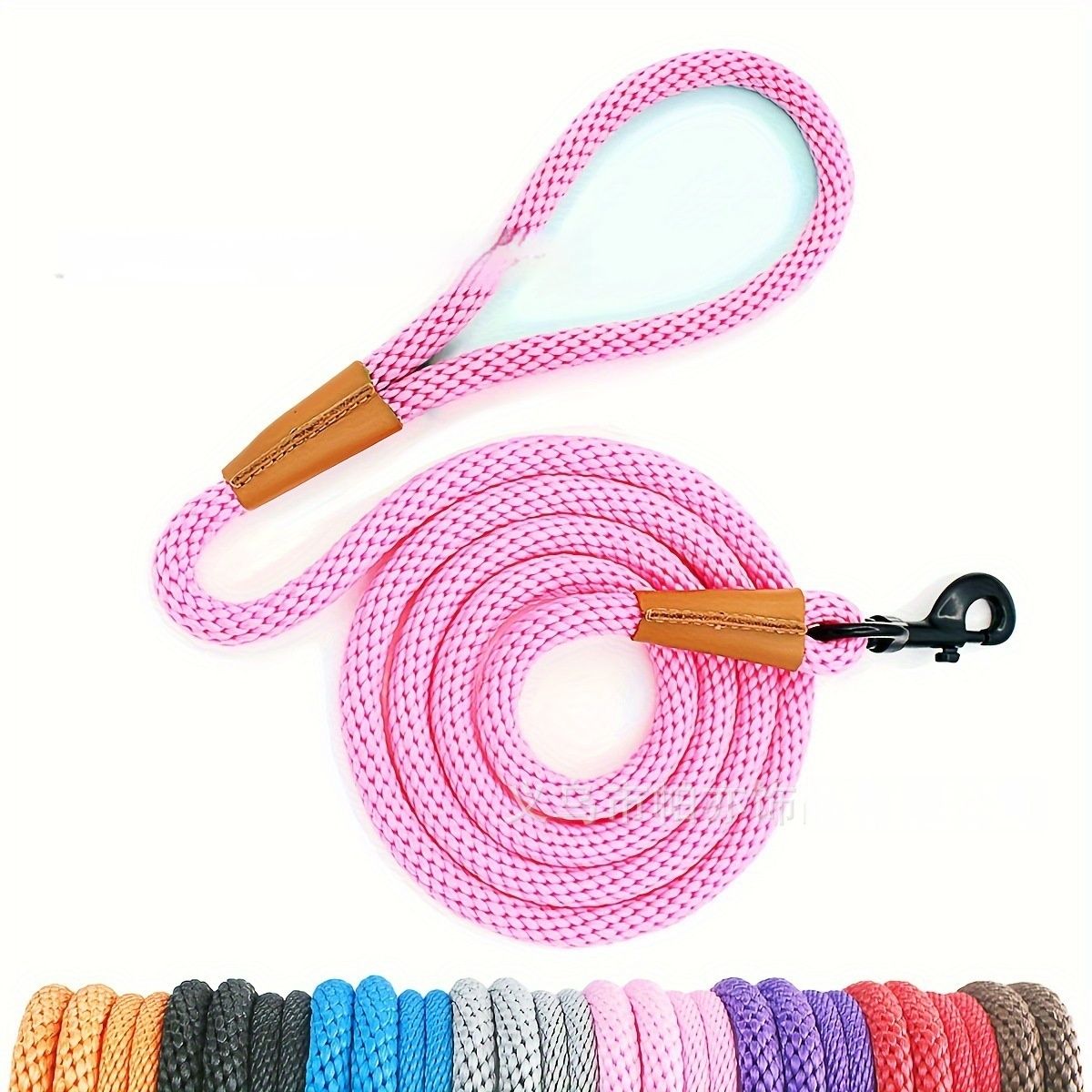 Medium To Large Dog Purple Dog Leash - Image 7
